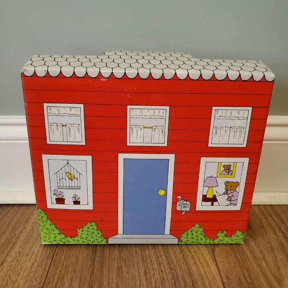 Vintage The Bear House 5-Piece Child’s Dinnerware Set Toddler Melamine - Picture 7 of 9